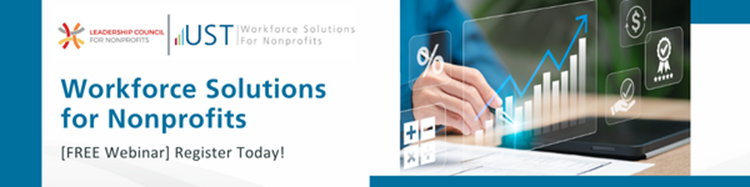 UST's Workforce Solutions for Nonprofits banner